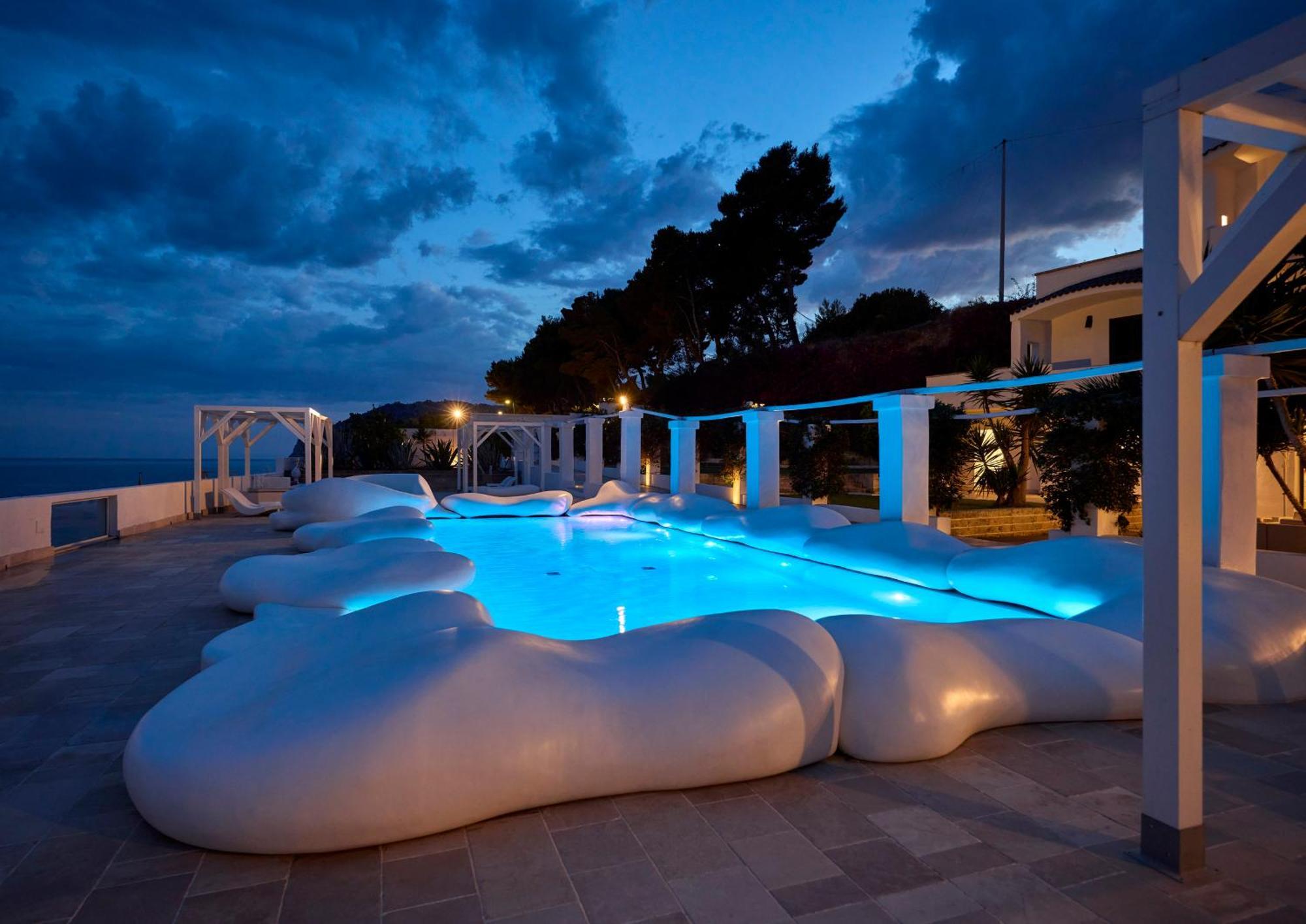 La Casa E Il Mare, Private Bay Hotel Mattinata Buitenkant foto