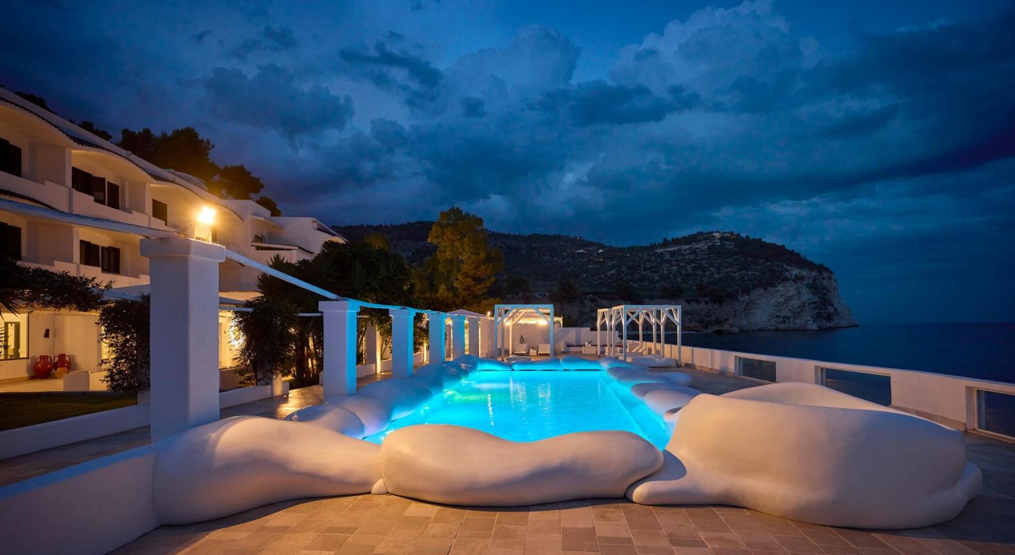 La Casa E Il Mare, Private Bay Hotel Mattinata Buitenkant foto