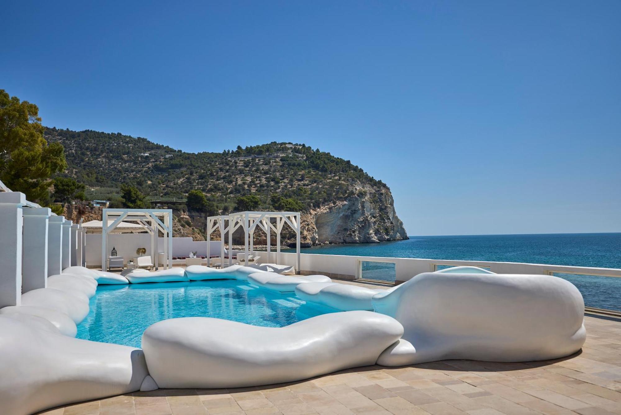 La Casa E Il Mare, Private Bay Hotel Mattinata Buitenkant foto